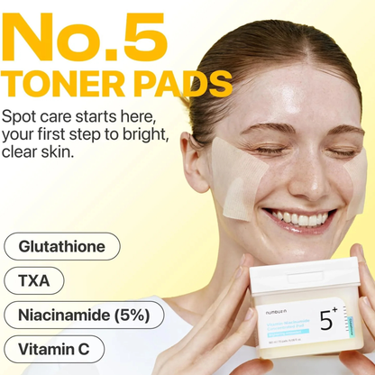 numbuzin vitamin niacinamide concentrated pad