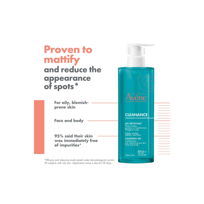 AVÈNE Cleanance Cleansing Gel 400ml