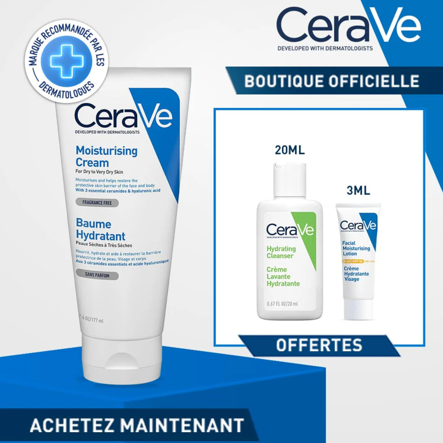 CeraVe Trio Hydratation Intense