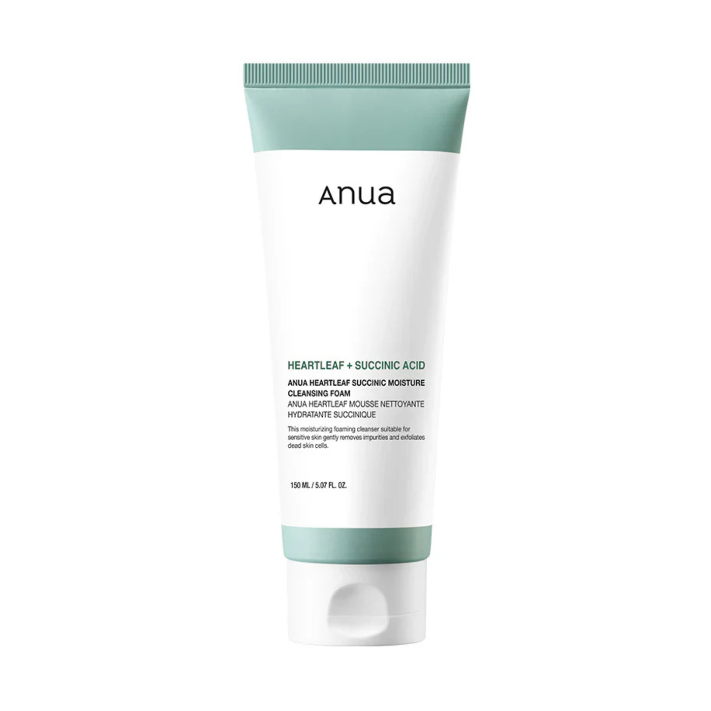Anua HEARTLEAF SUCCINIC CLEANSING FOAM 150ML
