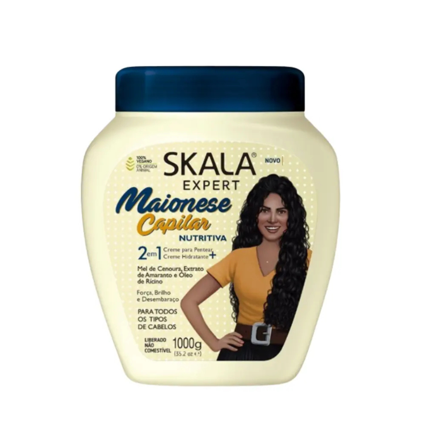 SKALA Expert Maionese Capilar Nutritiva – Crème 2-en-1 Hydratation et Nutrition