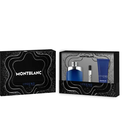 coffret cadeau Montblanc Legend Blue pour homme.