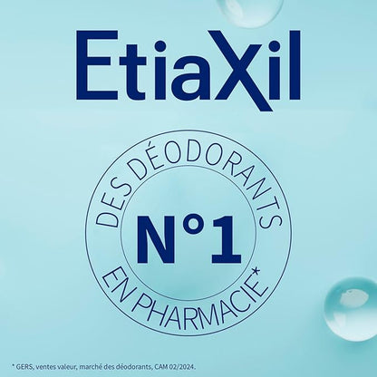 ETIAXIL Déodorant Anti-Transpirant 48h – Peaux Sensibles – Aisselles – 150 ml