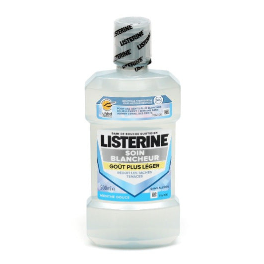 Bain de Bouche LISTERINE® Soin Blancheur Goût Plus Léger