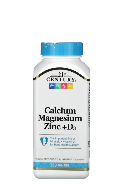21 st CENTURY Calcium Magnesium Zinc + D3