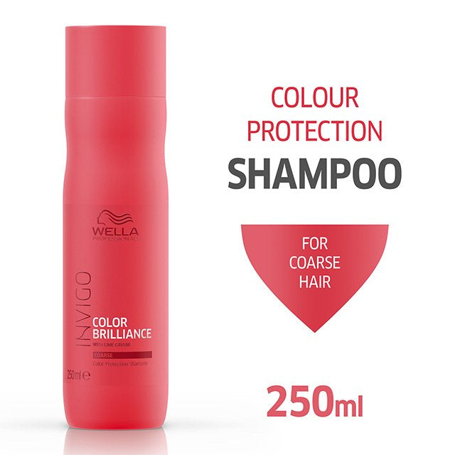 Wella Professional Color Brilliance Shampoo Coarse 250ml