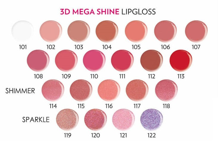 GOLDEN ROSE Gloss 3D Mega Life Shine