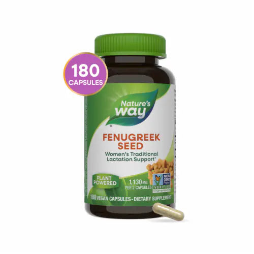 Nature’s Way FENUGREEK SEED 180 vegan Capsules