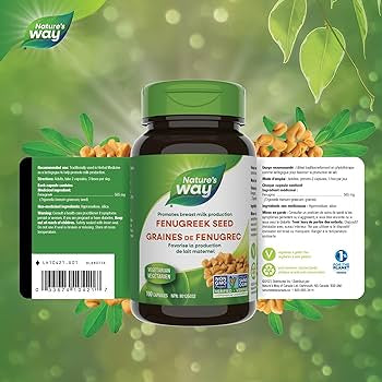 Nature’s Way FENUGREEK SEED 180 vegan Capsules