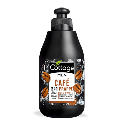 Cottage Shampoing Douche - Café Frappé Fresh Effect 3 en 1 - 250ml