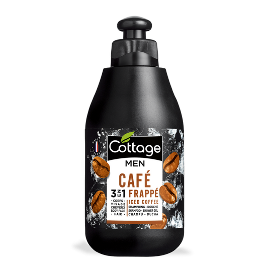 Cottage Shampoing Douche - Café Frappé Fresh Effect 3 en 1 - 250ml