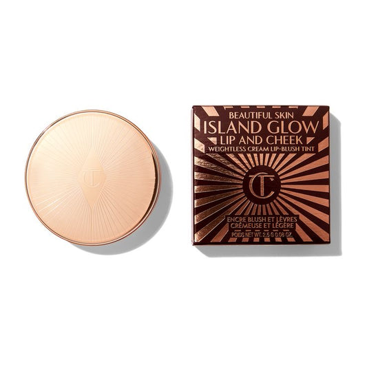 Charlotte Tilbury Island Glow Lip and Cheek Weightless Cream Lip Blush Tint