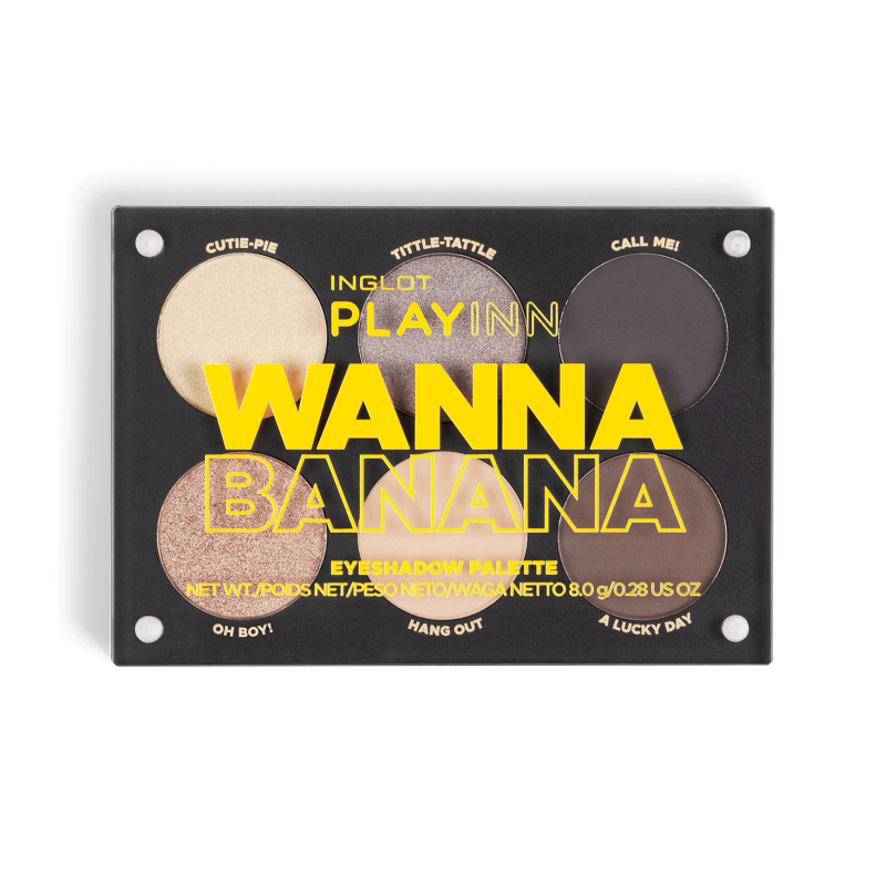 INGLOT PLAYINN Wanna Banana Eyeshadow Palette