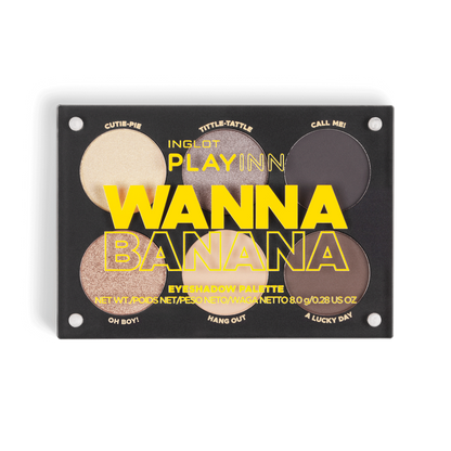 INGLOT PLAYINN Wanna Banana Eyeshadow Palette