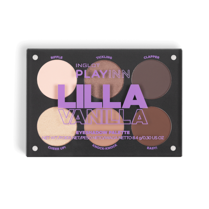 INGLOT PLAYINN Lilla Vanilla Eyeshadow Palette