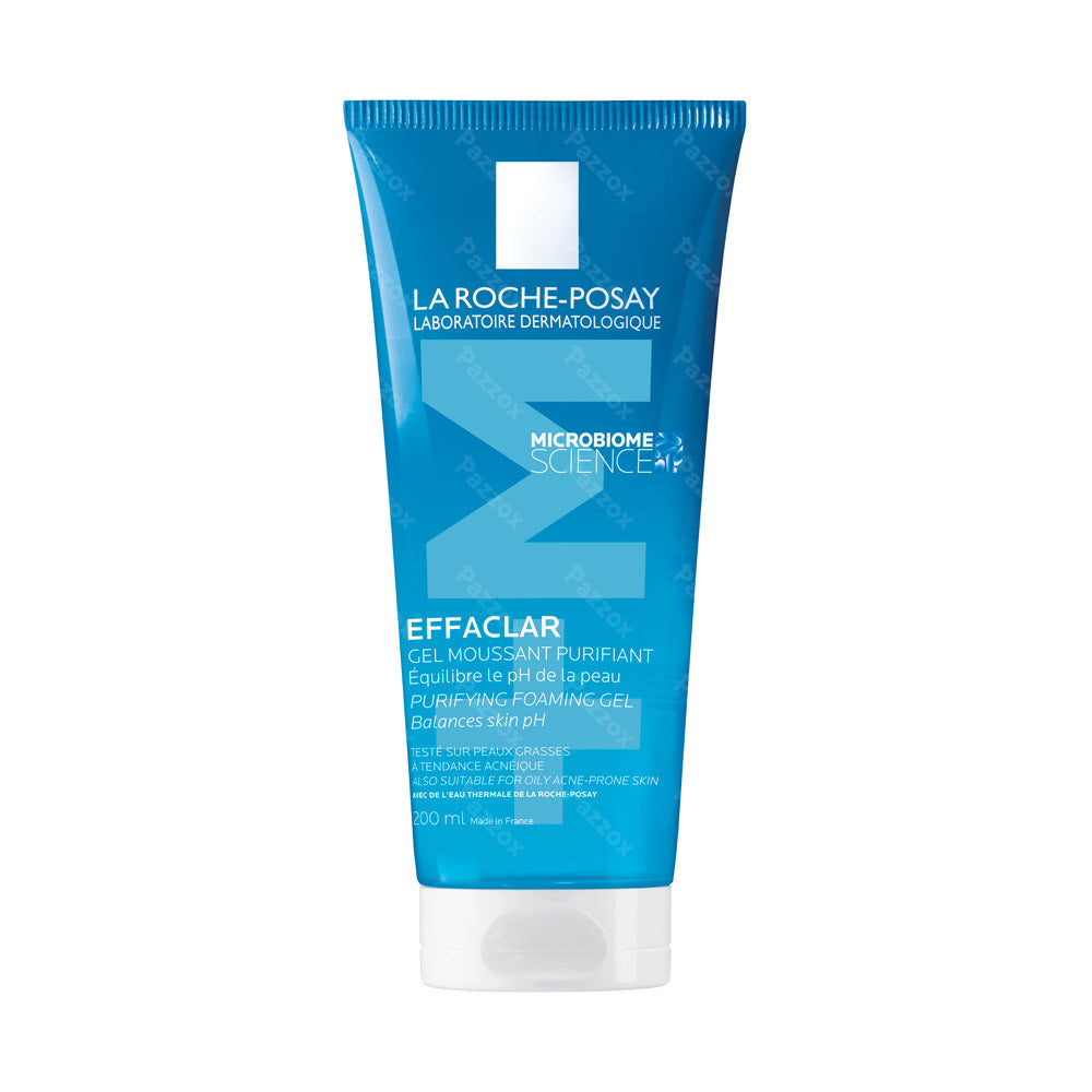 LA ROCHE-POSAY EFFACLAR gel moussant purifiant 200ml