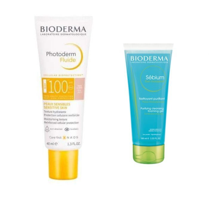 BIODERMA Pack Gel Moussant et Ecran