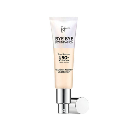 iT Cosmetics BYE BYE FOUNDATION FULL COVERAGE MOISTURIZER WITH SPF 50+