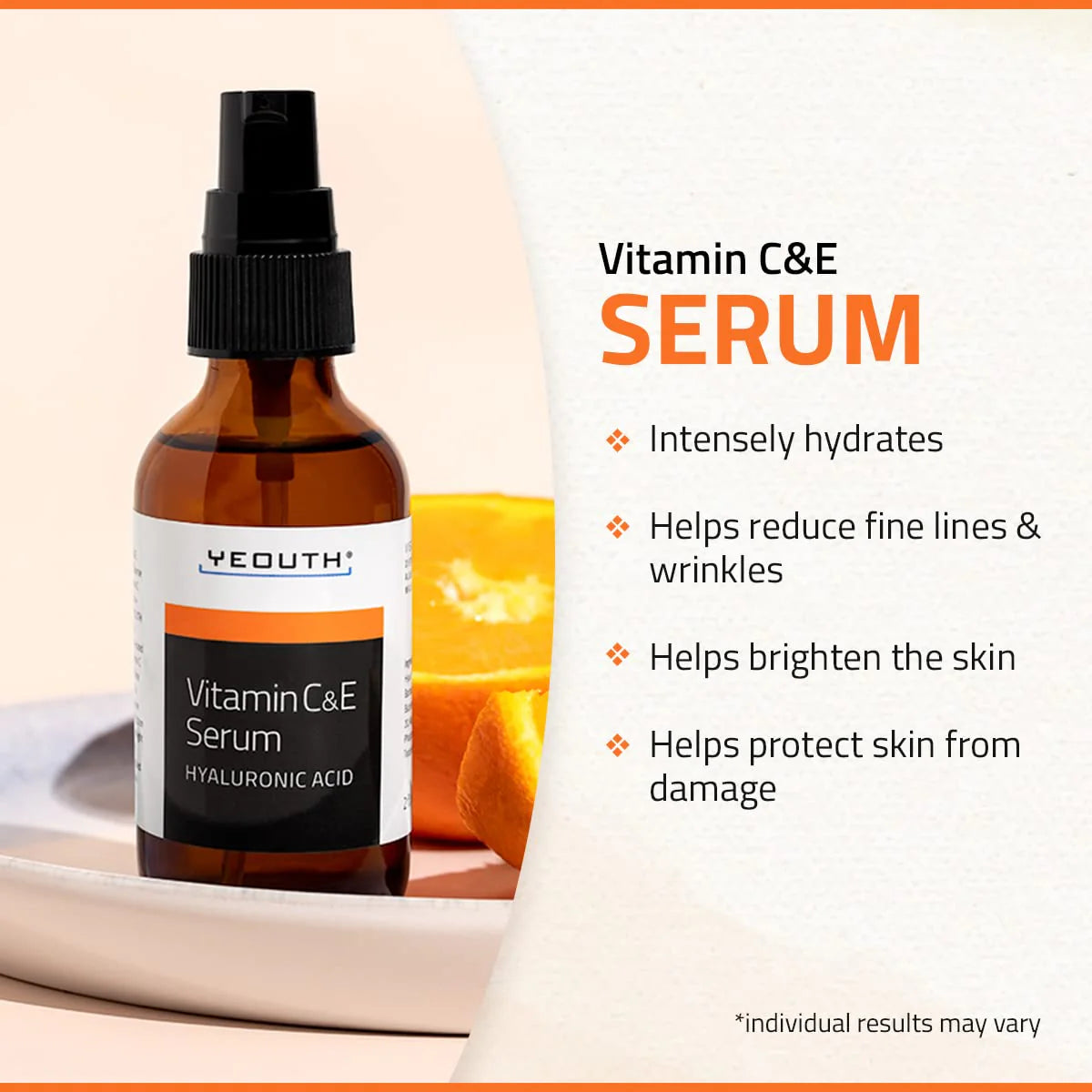 YEOUTH Vitamin C And E Face Serum