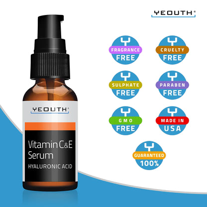 YEOUTH Vitamin C And E Face Serum