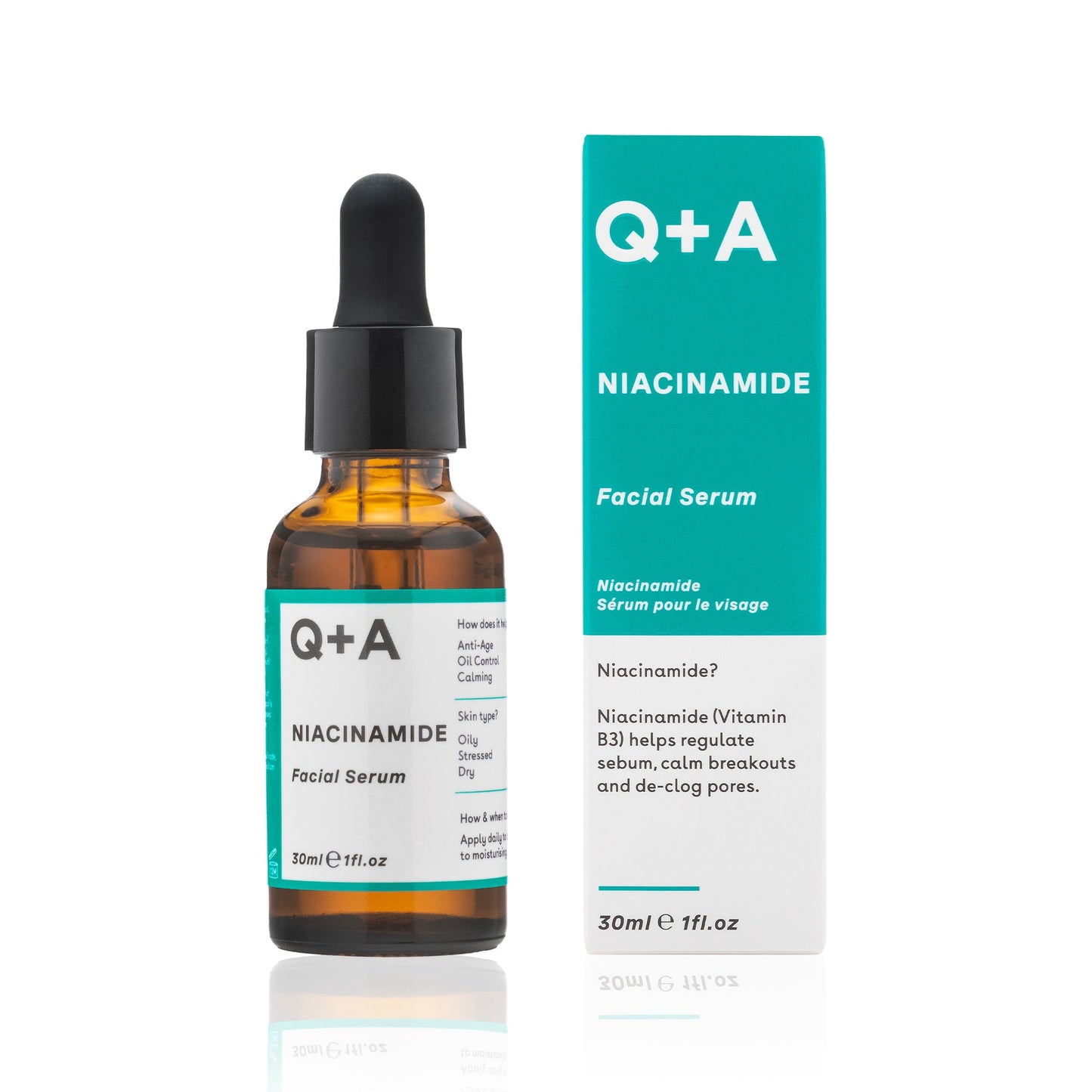 Q+A Niacinamide Facial Serum