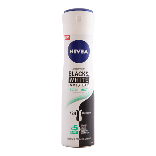 Nivea Invisible For Black & White Fresh 150ml