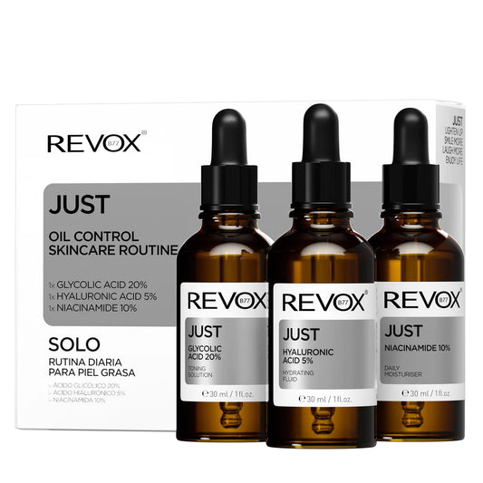 REVOX JUST Oil Control Skincare Routine *3