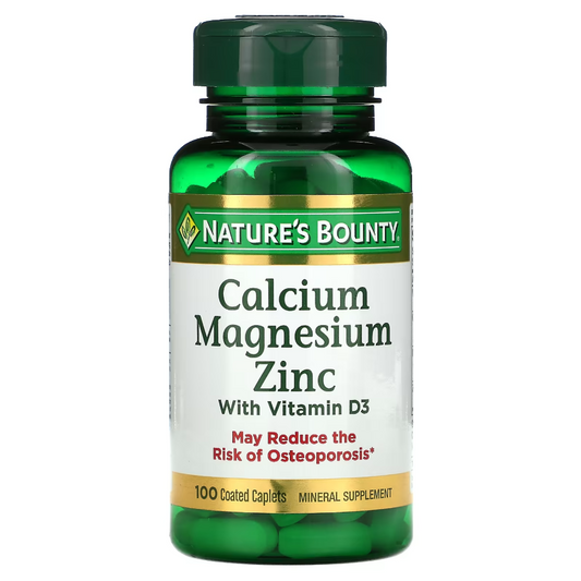 Calcium Magnesium Zinc - Nature’s bounty