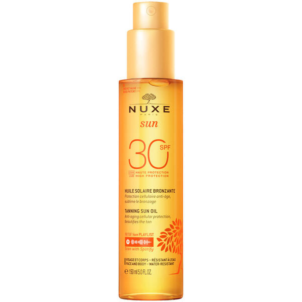 NUXE HUILE SOLAIRE BRONZANTE HAUTE PROTECTION SPF30