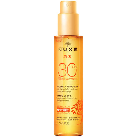 NUXE HUILE SOLAIRE BRONZANTE HAUTE PROTECTION SPF30