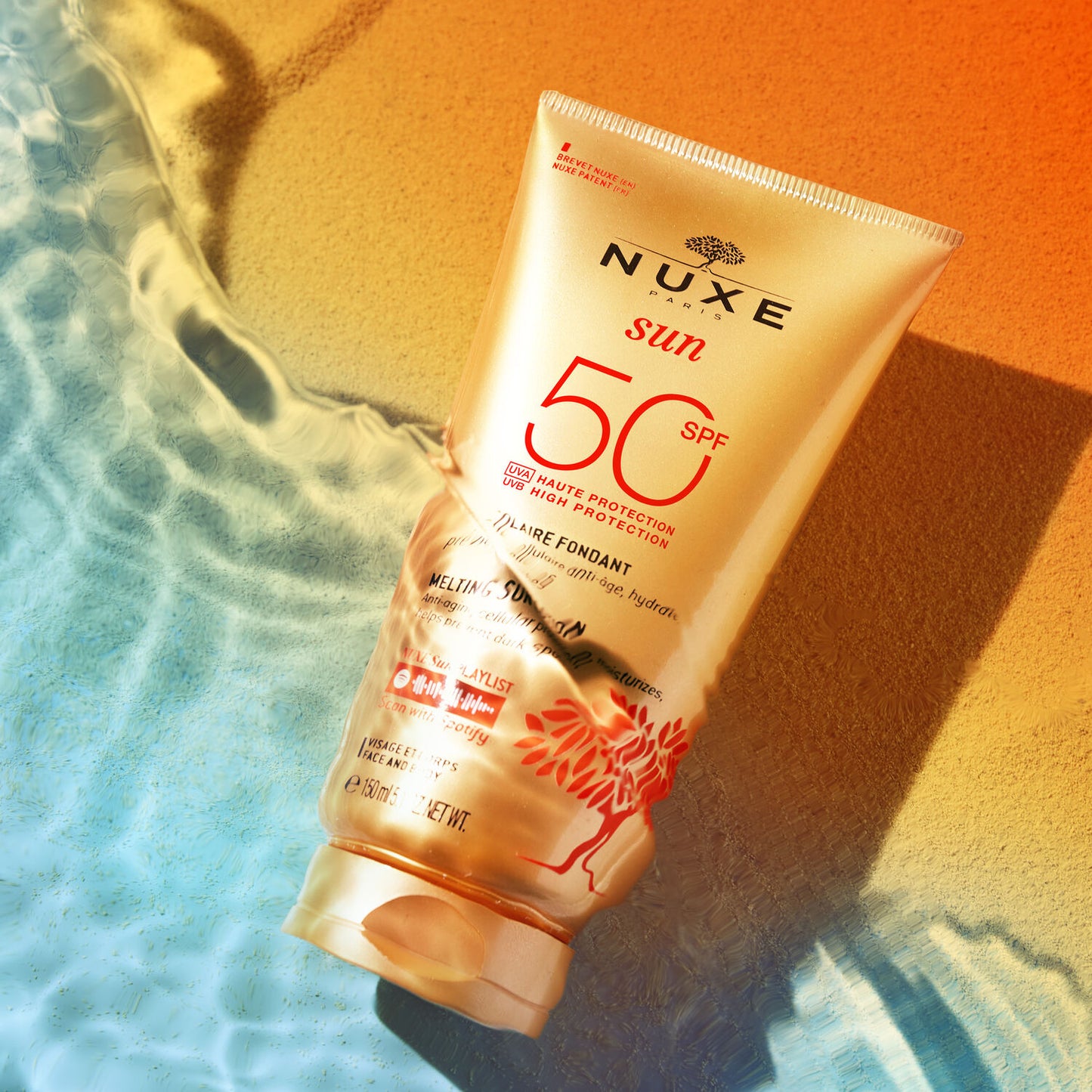 NUXE LAIT SOLAIRE FONDANT HAUTE PROTECTION SPF50