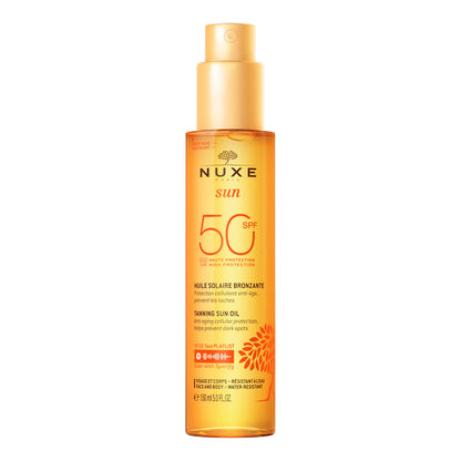 NUXE HUILE SOLAIRE BRONZANTE HAUTE PROTECTION SPF50