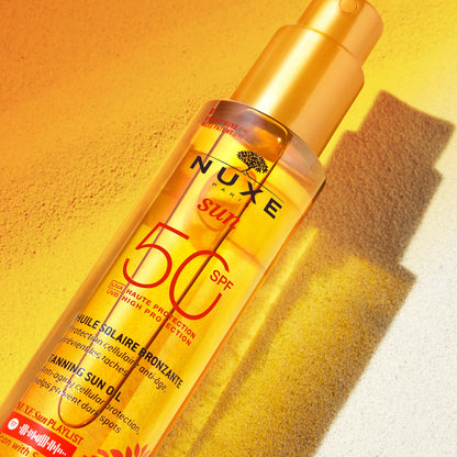 NUXE HUILE SOLAIRE BRONZANTE HAUTE PROTECTION SPF50