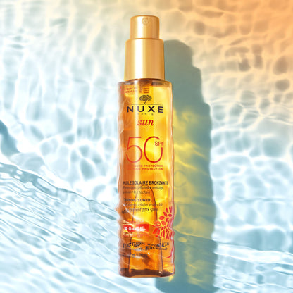 NUXE HUILE SOLAIRE BRONZANTE HAUTE PROTECTION SPF50