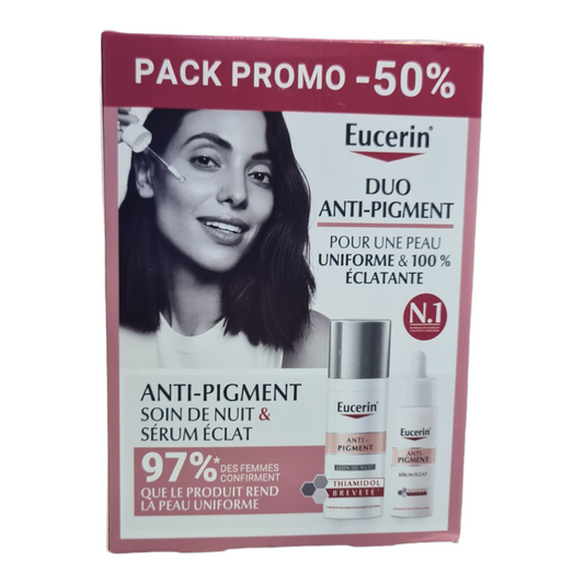 Eucerin Duo Anti-Pigment soin de nuit + serum Eclat