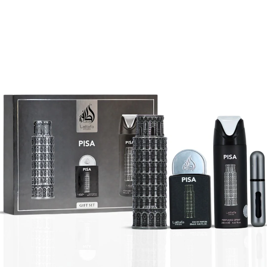 Lattafa - Pisa 3-Piece Perfume Gift Set