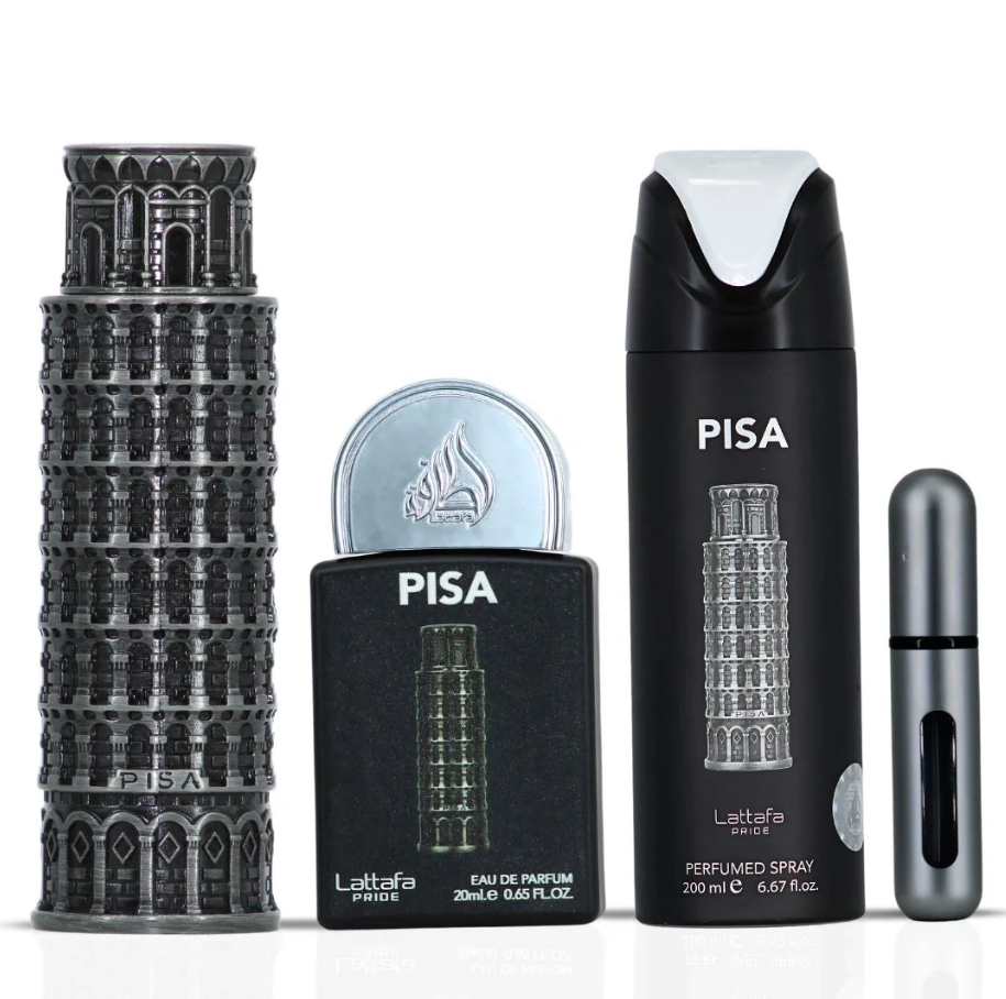 Lattafa - Pisa 3-Piece Perfume Gift Set