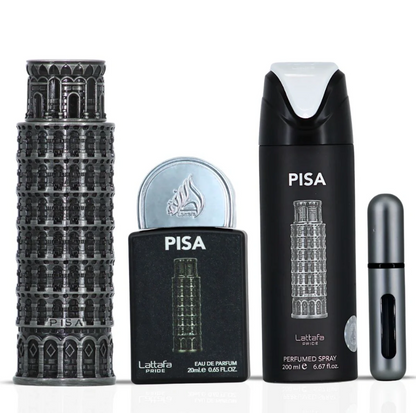 Lattafa - Pisa 3-Piece Perfume Gift Set