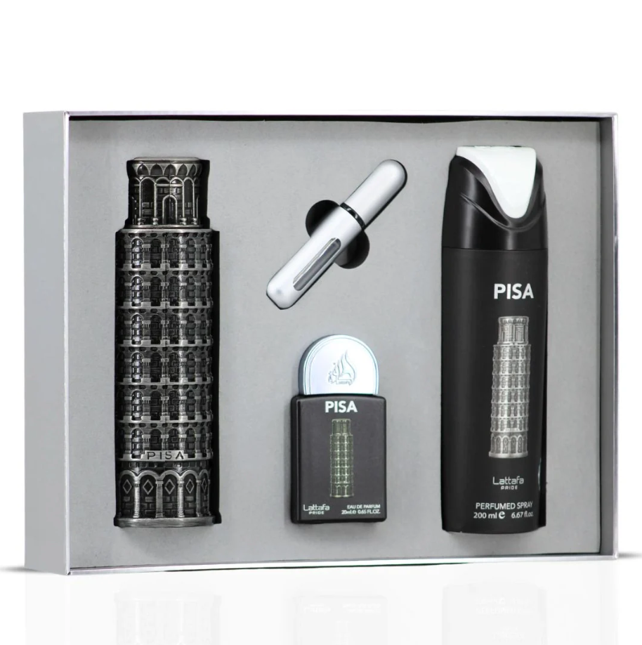 Lattafa - Pisa 3-Piece Perfume Gift Set