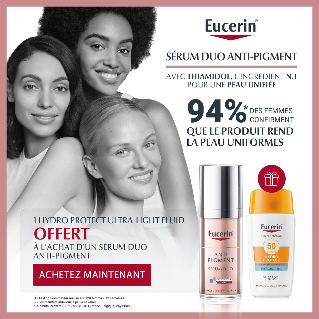 Eucerin Pack Anti-taches anti-pigment serum duo 30ml + Ecran hydro protect spf50+