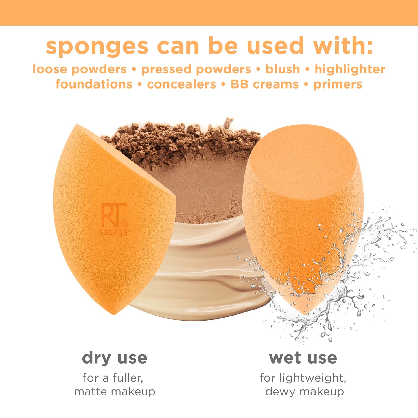 REAL TECHNIQUES Miracle Complexion Sponge*2