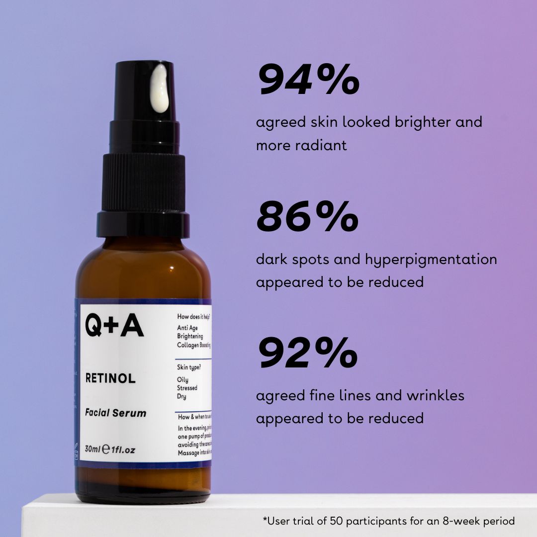 Q+A Retinol Facial Serum