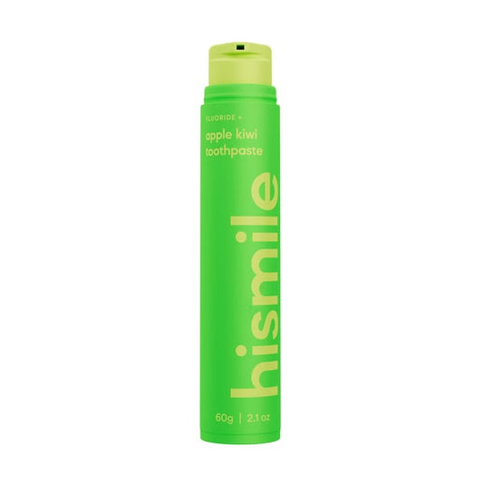 apple kiwi toothpaste hismile