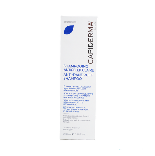 CAPIDERMA SHAMPOOING ANTIPELLICULAIRE ANTI-DANDRUFF SHAMPOO 200ML