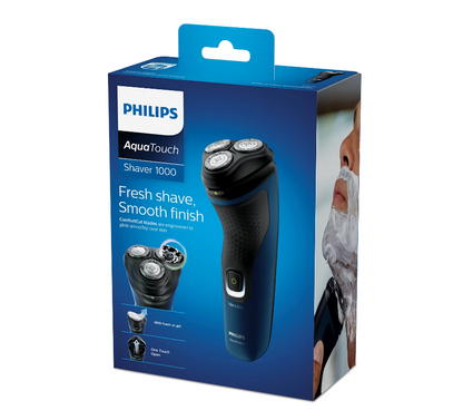 PHILIPS RASOIR AQUATOUCH SERIES 1000 S1121/41