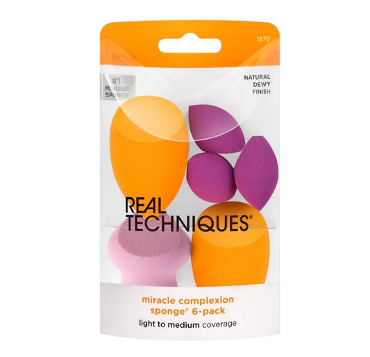 REAL TECHNIQUES Miracle Complexion Sponges, 6 Count