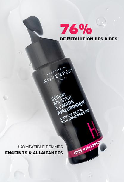NOVEXPERT - Trousse Verte Acide hyalyronique (Booster + Lip Up)