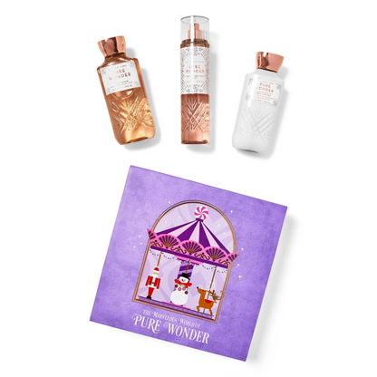 Bath & BODY WORKS COFFRET THE MARVELOUS WORLD OF PUR WONDER