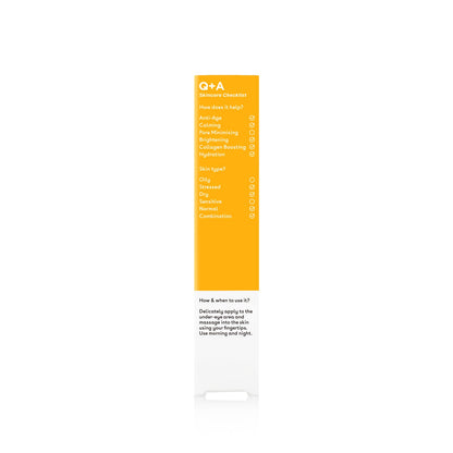 Q+A Vitamin C Eye Cream