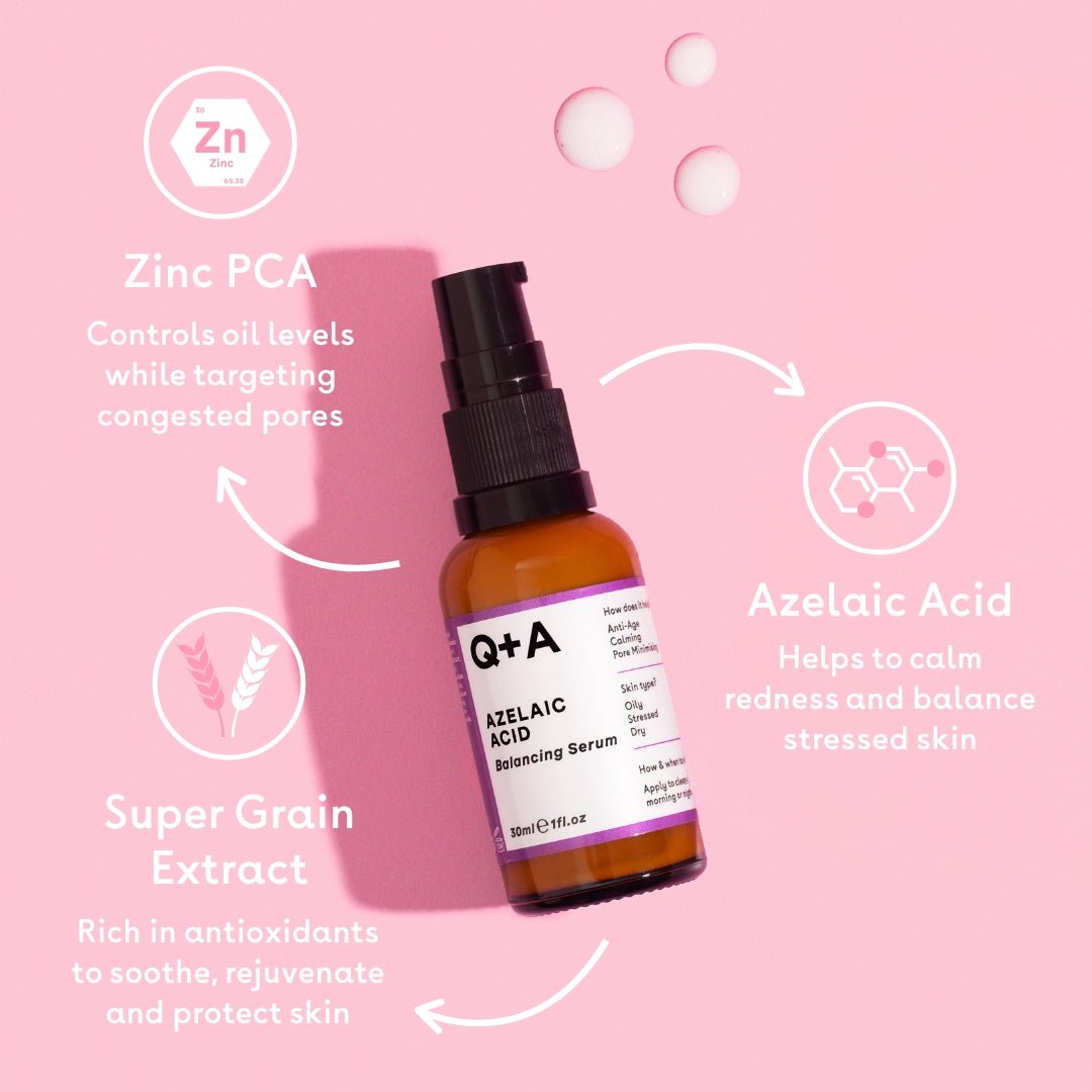 Q+A Azelaic Acid Facial Serum 30ml